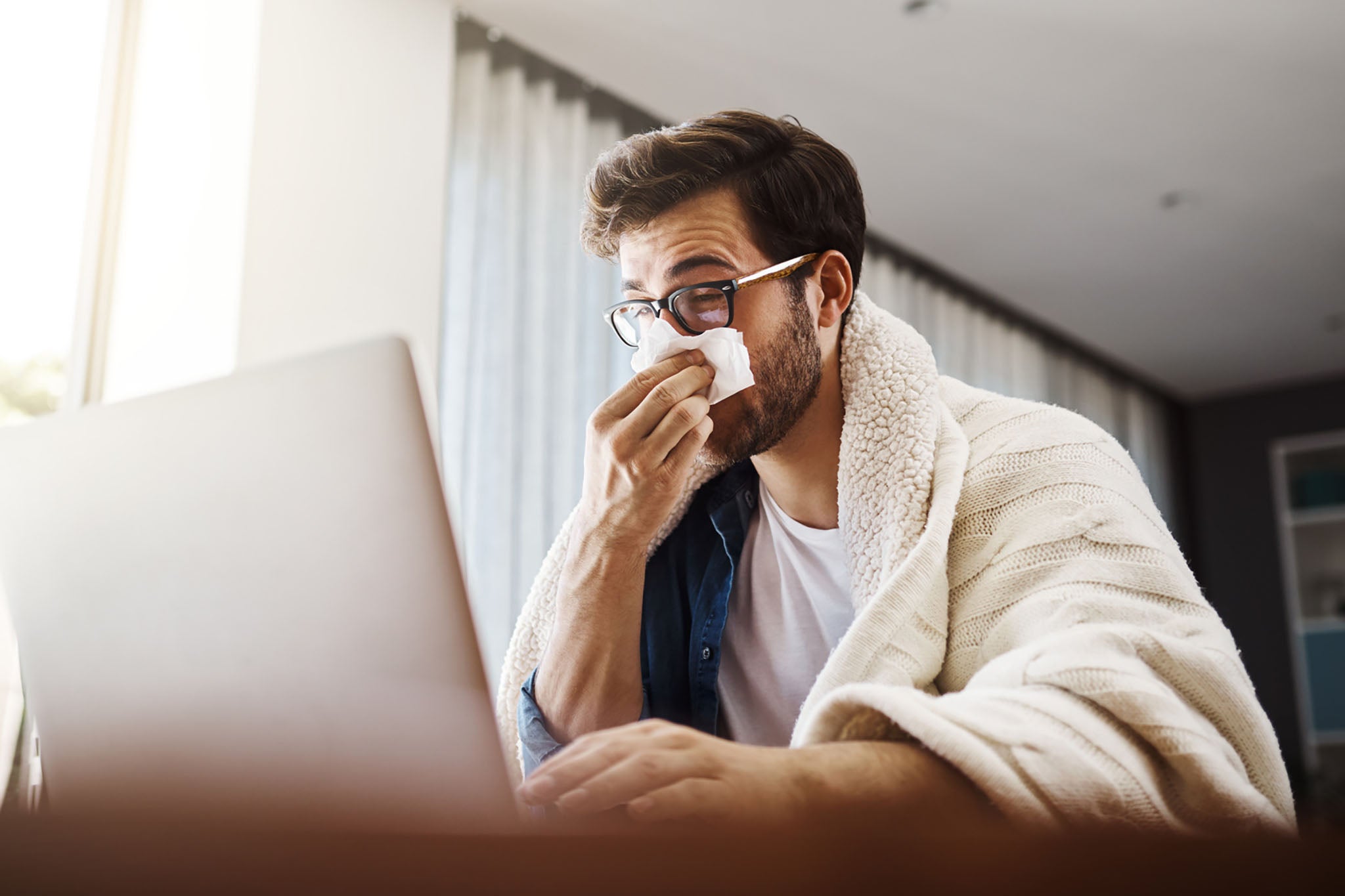 Most full-time employees get ten days of paid sick leave per year
