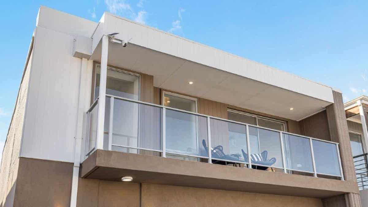 exterior of a modern home