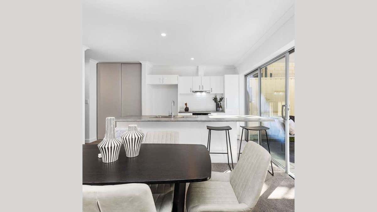 interior view of dining area of home