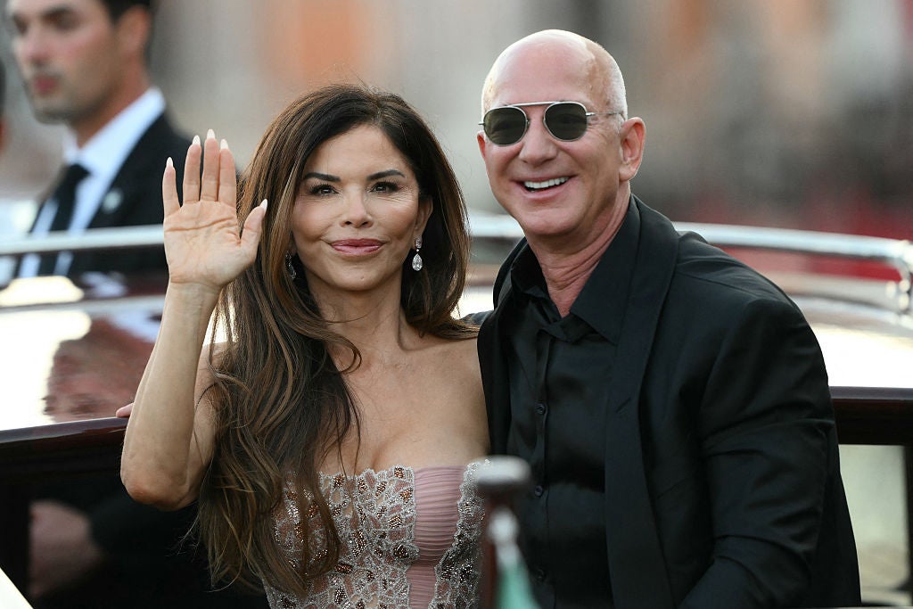 Lauren Sanchez and Jeff Bezos were married in a star-studded affair in June